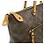 Bolso de hombro Louis Vuitton Iena Monogram Castaño - vista 5