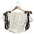 Autre Marque eimy istoire Off-Shoulder Bluse mit Schluppen-Schleife Weiß - Ansicht 3
