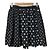 Saia curta plissada LANVIN SPORT Preto - vista 2