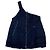 Autre Marque JOURNAL STANDARD YOU LOOK GOOD One Shoulder Vest Blu Blu navy
