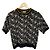 Jersey de lana con estampado abstracto Dries Van Noten Negro