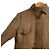 Autre Marque Abrigo largo de lana FANEUIL Beige Camello - vista 3