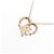 Autre Marque Collana 4℃ K10 Pink Gold Diamante Rosa - vista 4