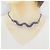 Autre Marque Collana Damiani Frutti in oro bianco 750 con zaffiro e diamante Argento - vista 6