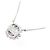 Autre Marque Platinum Ruby Diamond Necklace Red - view 4