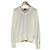 Autre Marque Jersey de punto con cuello en V JOSEPH Blanco