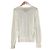 Autre Marque Jersey de punto con cuello en V JOSEPH Blanco - vista 3