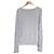 Autre Marque JOURNAL STANDARD relume Top de punto T-shirt 3WAY Castaño - vista 5