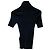 Yves Saint Laurent Jersey de manga corta de seda Saint Laurent Paris Negro - vista 2