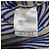 Malha Lame com Riscas Chanel Coco Mark Azul Bege - vista 6