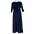 Autre Marque Liesse Fabric Combination Strickkleid Blau Marineblau - Ansicht 2