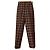 Autre Marque United Arrows Pantaloni Wide a Quadri Multicolore