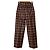 Autre Marque United Arrows Pantaloni Wide a Quadri Multicolore - vista 2