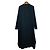 Autre Marque DES PRES Kleid aus Rippstrick Schwarz