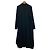 Autre Marque DES PRES Kleid aus Rippstrick Schwarz - Ansicht 2