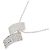 Autre Marque Collar de diamantes Au750 Plata - vista 3