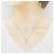 Autre Marque Collar Au750 Flor y Diamantes Plata - vista 6