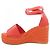 Hermès Sandali Hermes TIPOLI in vitello Rosso - vista 2