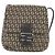 Fendi 8BT075 JQ4 Schultertasche aus Canvas Braun