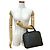 Céline Celine Macadam Blazon Handtasche aus PVC und Leder Braun Schwarz - Ansicht 2