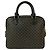 Céline Celine Macadam Blazon Handtasche aus PVC und Leder Braun Schwarz - Ansicht 3