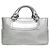 Céline Celine Boogie Handtasche aus Metallic-Leder Silber