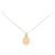 Autre Marque GSTV Moonstone Diamond Au750 Halskette Golden