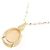 Autre Marque GSTV Moonstone Diamond Au750 Halskette Golden - Ansicht 4