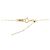 Autre Marque GSTV Moonstone Diamond Au750 Halskette Golden - Ansicht 5