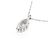 Autre Marque GSTV Platinum 950 Diamond Halskette Silber - Ansicht 4