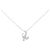 Tasaki Platin-Diamant-Halskette Silber