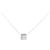 Autre Marque Collar de diamantes Au750 Dorado