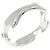 Autre Marque Anello Georg Jensen Fusion Au750 in oro bianco D'oro