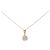 Autre Marque Collar de Diamantes Au750 Dorado