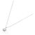 Autre Marque Collar de platino y diamantes Plata - vista 2