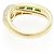 Boucheron Sasha Au750 Gelbgold Smaragd Diamant Ring Größe 11 Golden - Ansicht 3