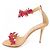 Sandali Manolo Blahnik Marrone Rosso - vista 2