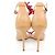 Sandali Manolo Blahnik Marrone Rosso - vista 5