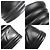 Sneakers alte Chanel in pelle con catena Nero - vista 9