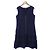 Autre Marque Vestido Rene Azul Azul marinho - vista 2