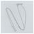 Autre Marque Vendome Aoyama Pt950 Pt850 Diamant-Halskette Silber - Ansicht 2
