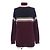 Autre Marque Plan C DVCMB54KG0FW015 Malha de cashmere Preto Vermelho