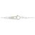 Autre Marque Collar de oro blanco Au750 y diamantes Plata - vista 5
