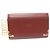 Cartera para 6 llaves Cartier Must Line de becerro Castaño