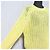 Autre Marque Jersey de punto mesh cuello redondo RIVE DROITE Amarillo - vista 4