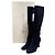 Autre Marque L'Autre Chose Botas Largas de Gamuza Negro - vista 8