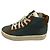 Autre Marque NO NAME SHAKE MID CUT Nubuk-Sneaker Braun Weiß Blau - Ansicht 3
