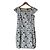 Autre Marque Abito Tocca con ricami floreali Beige