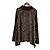 Autre Marque Olleborebla Alberobello Rollkragenpullover mit Animal-Print Braun