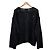 Autre Marque JOURNAL STANDARD L'ESSAGE Mohair MIX Pailletten-Pullover Strick Braun - Ansicht 2
